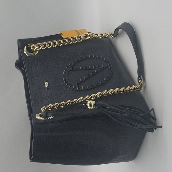 1392- Valentino By Mario Valentino Bag Genuine Italian Leather NWT - Picture 1 of 13